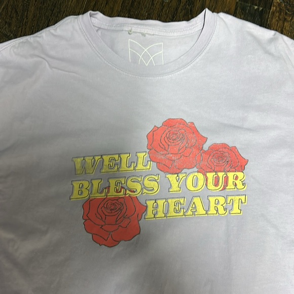 Mallory Ervin Shirt size Large “Well Bless Your Heart” - Picture 2 of 5